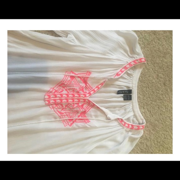 Fun & Flirt Boho Peasant Top - Picture 2 of 7